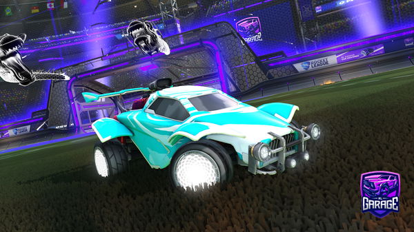 A Rocket League car design from ninewithahook