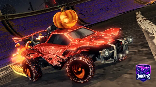 A Rocket League car design from Pulce_