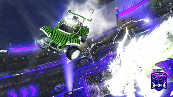 A Rocket League car design from TTV_toppcubs1221