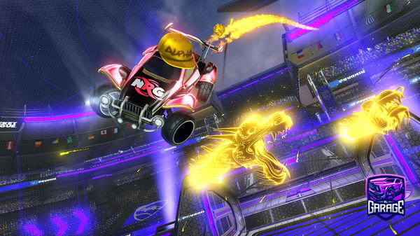 A Rocket League car design from Angelelmexicano1