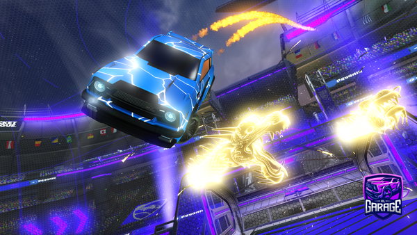 A Rocket League car design from Konyx5