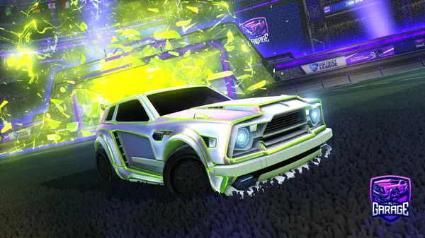 A Rocket League car design from Couplekisscamera