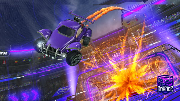 A Rocket League car design from ntrilovesrocketleague