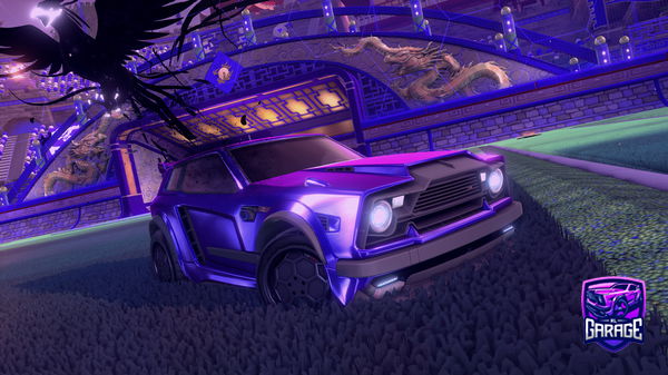 A Rocket League car design from kevavonis