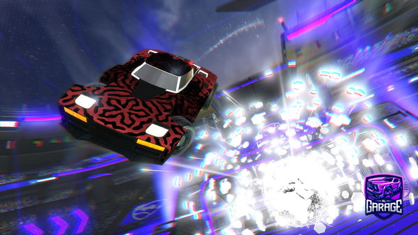 A Rocket League car design from zonixn