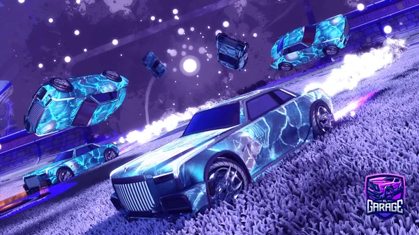 A Rocket League car design from Kazuya754