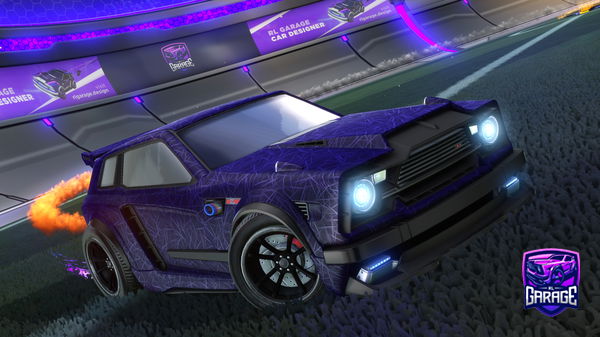 A Rocket League car design from zetrox35