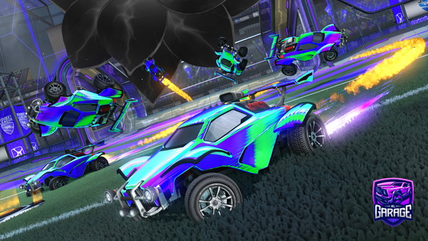 A Rocket League car design from batman69420