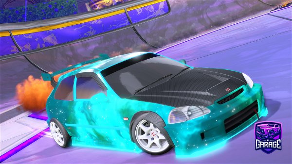 A Rocket League car design from Eastyl