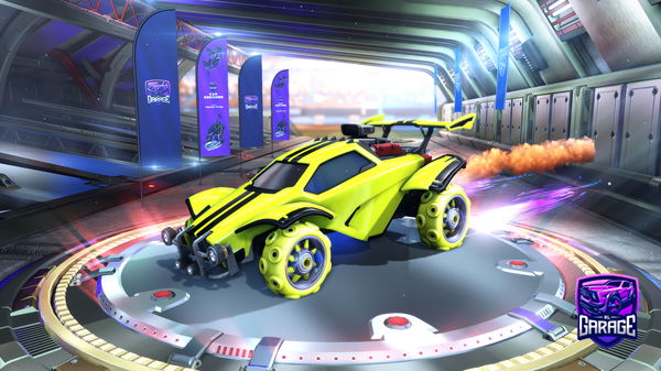 A Rocket League car design from Aspmantis1