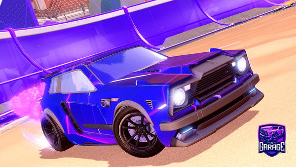 A Rocket League car design from sharge