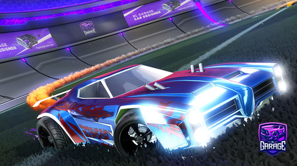 A Rocket League car design from Niagyr1