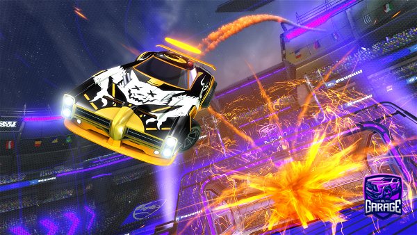 A Rocket League car design from catday65