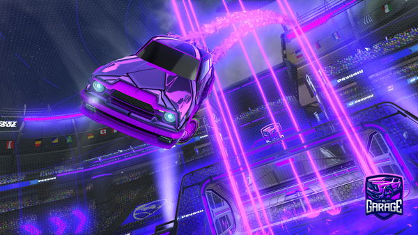 A Rocket League car design from martirex