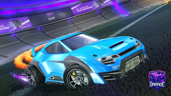 A Rocket League car design from bucksolo_13