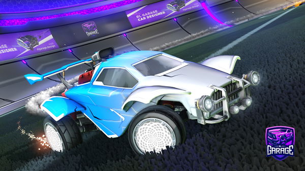 A Rocket League car design from MRNBA2KJAM