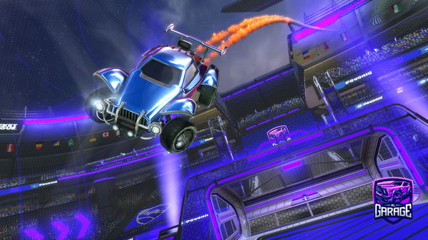 A Rocket League car design from MR-SLICK-278