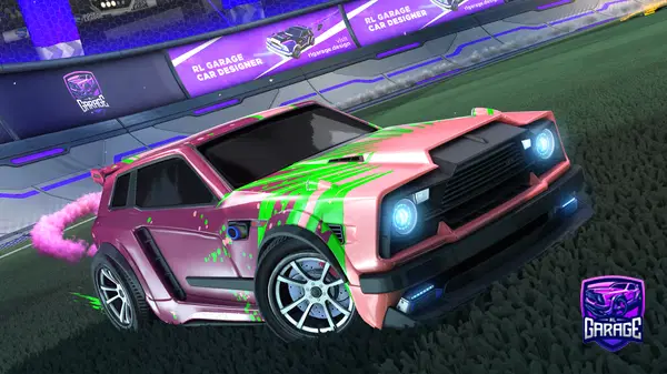 A Rocket League car design from Skizzly