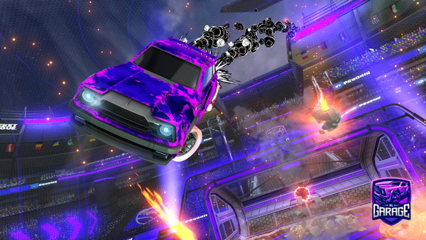 A Rocket League car design from Sloppy4McFloppy