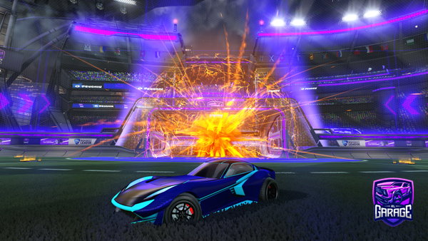 A Rocket League car design from AFlockOfDonuts