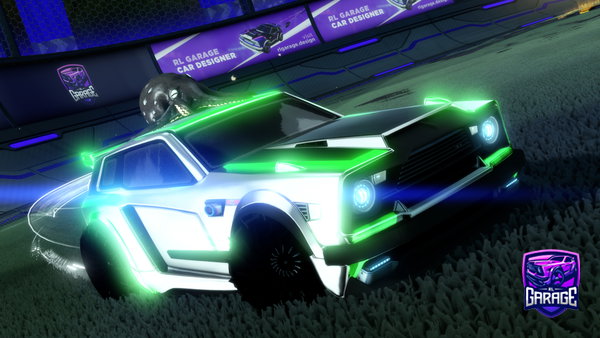 A Rocket League car design from BelugaMcCoy