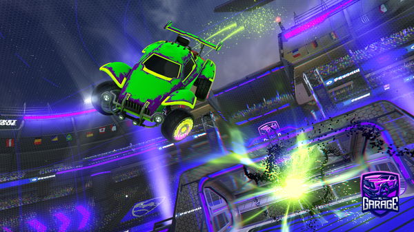 A Rocket League car design from mentogang