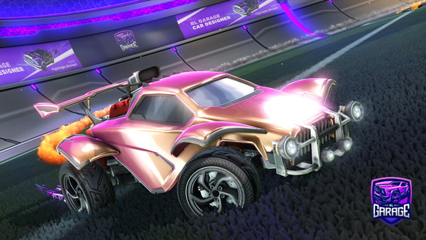 A Rocket League car design from Tombvi
