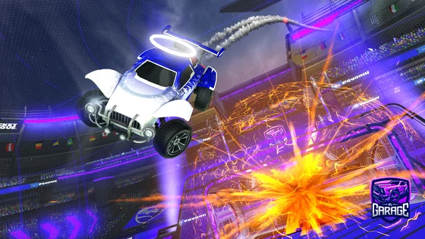 A Rocket League car design from Leweeyy