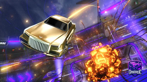 A Rocket League car design from CKXEditz