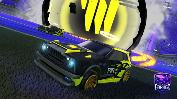 A Rocket League car design from PWR_Caribou