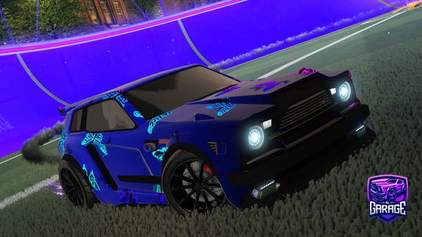 A Rocket League car design from Sytekd