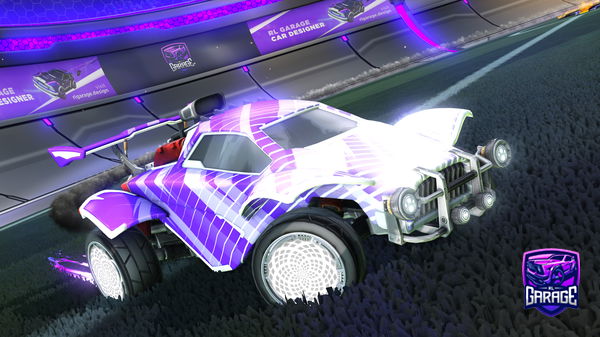 A Rocket League car design from CrazyWiz_26