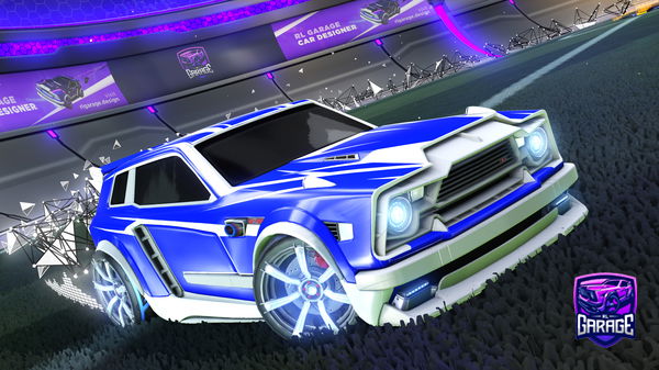 A Rocket League car design from G0J1RA