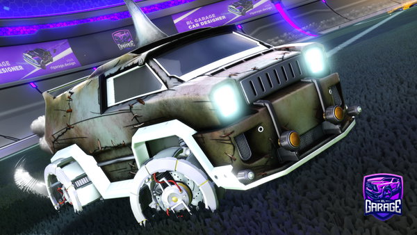 A Rocket League car design from Hakanjy