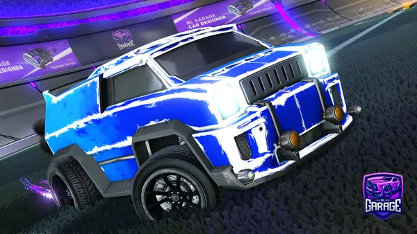 A Rocket League car design from IkBenCooler
