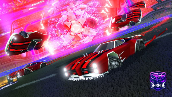 A Rocket League car design from Soccersempi