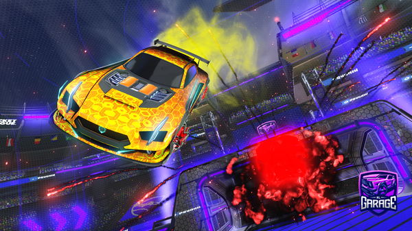 A Rocket League car design from AstaZora