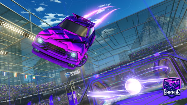 A Rocket League car design from carbonfr