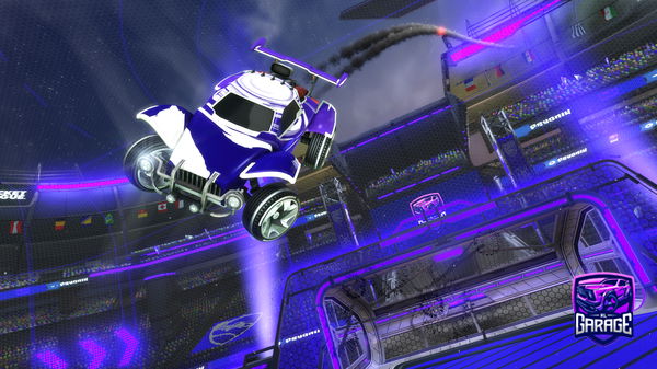 A Rocket League car design from xdaquafire