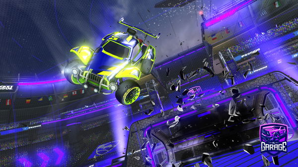 A Rocket League car design from Seismicbutton55