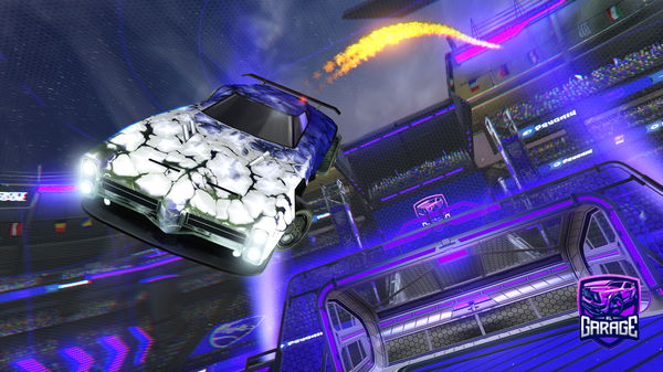 A Rocket League car design from Zestydawn