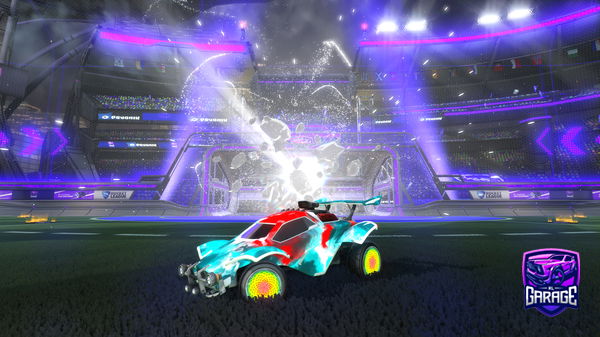 A Rocket League car design from Taycol