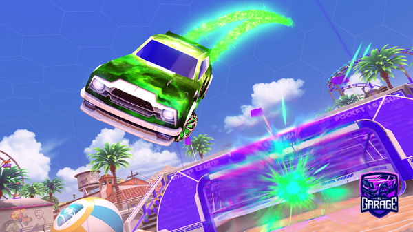 A Rocket League car design from RedBoomBA