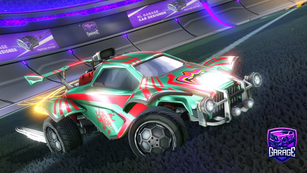 A Rocket League car design from User382778299473727