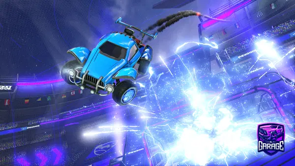 A Rocket League car design from Game-rik