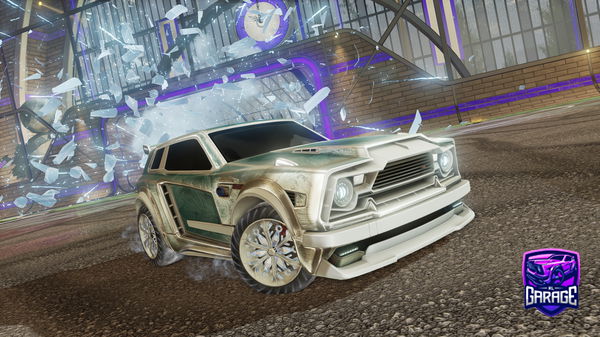 A Rocket League car design from Tomei124