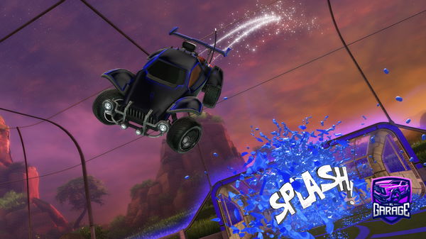 A Rocket League car design from ArturSuv