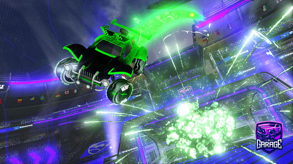 A Rocket League car design from ToxicMato