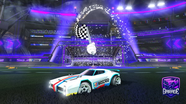 A Rocket League car design from RetroMan223