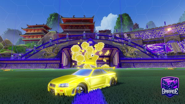 A Rocket League car design from freexi